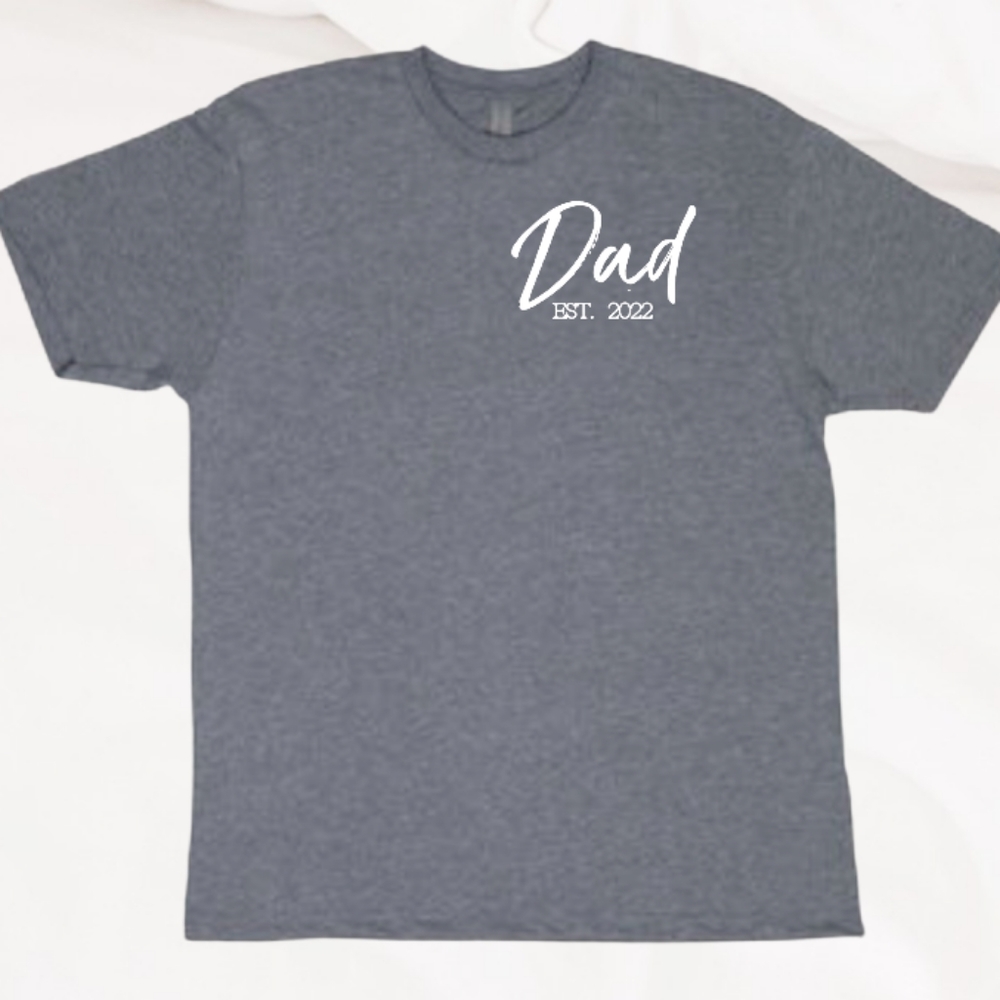 Dad Customizable Tri-Blend Tshirt